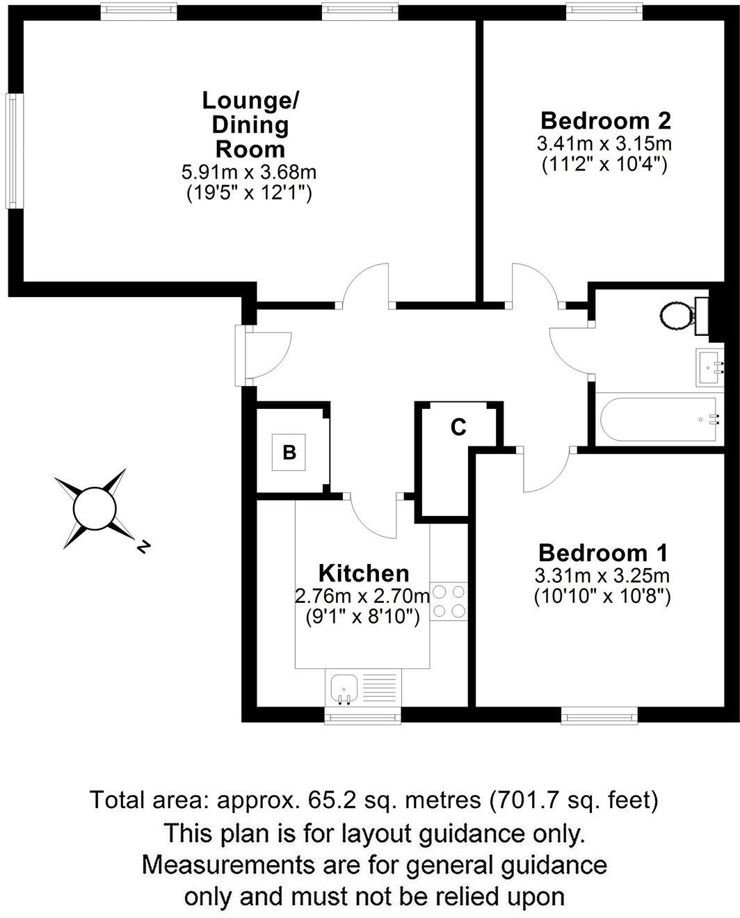 Cowden Close, Farnham, Surrey, GU9 floorplan