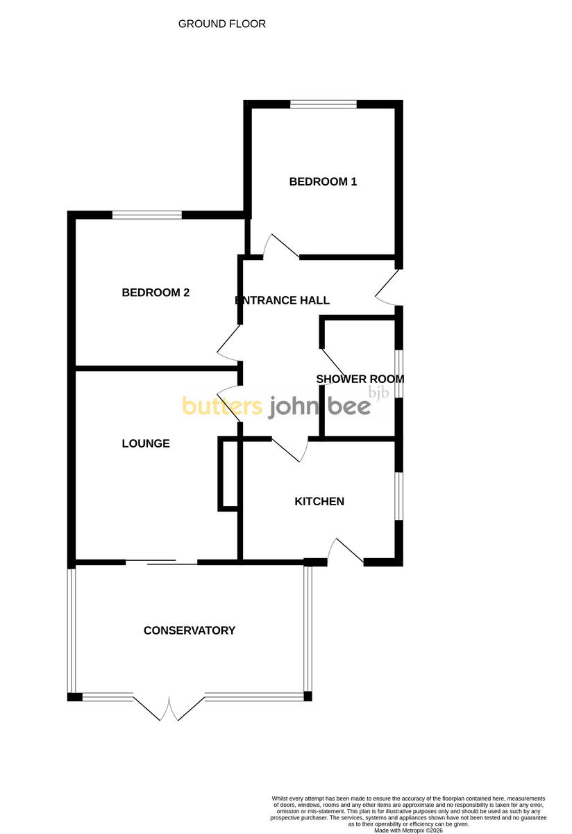 Green Lane, Nantwich floorplan
