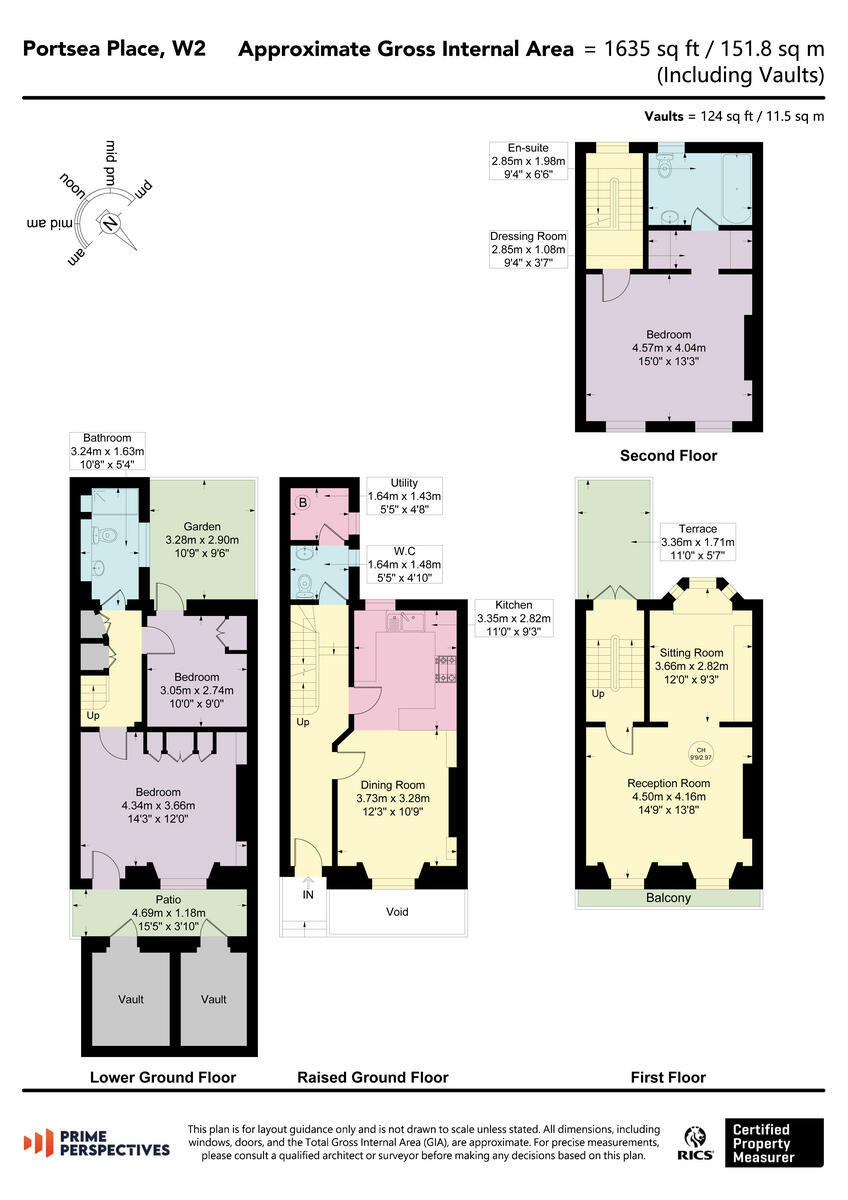 Portsea Place, Hyde Park Estate, London, W2 floorplan
