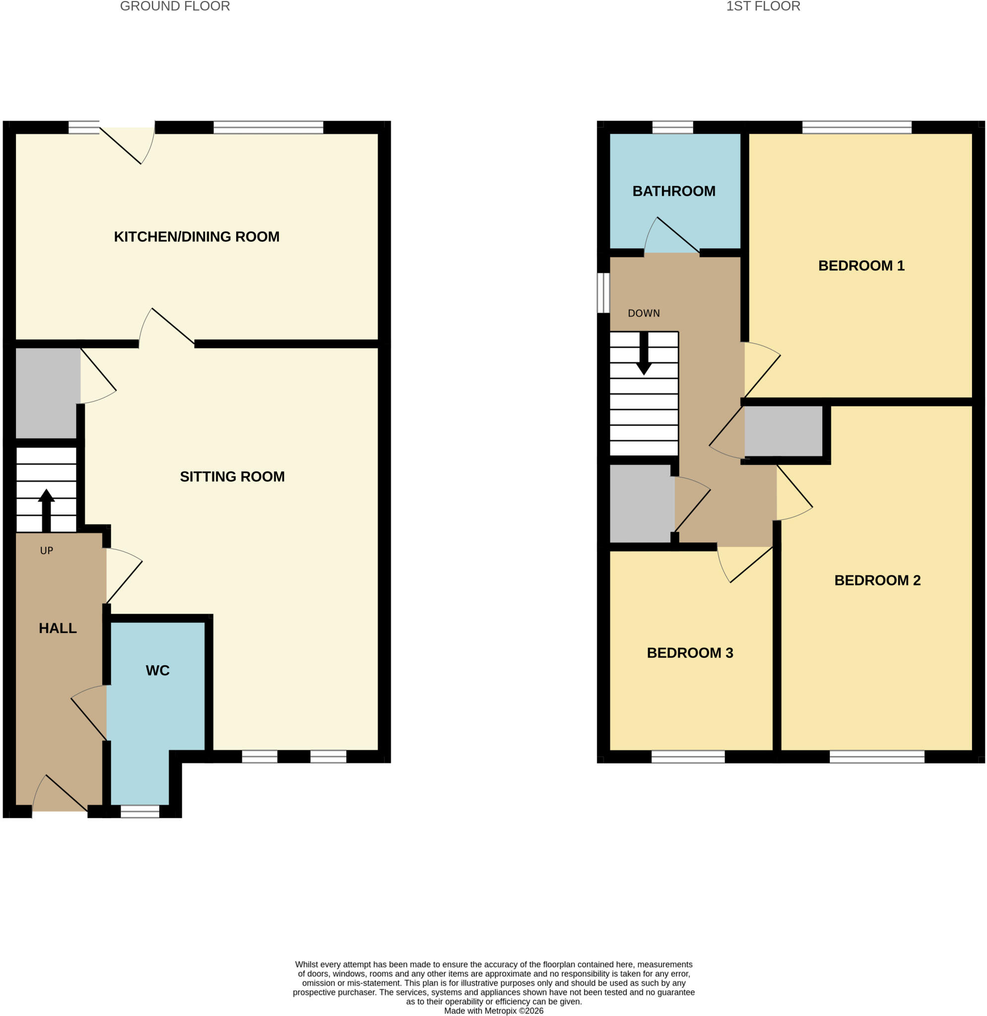 Brittany Close, Marchwood, Hampshire floorplan