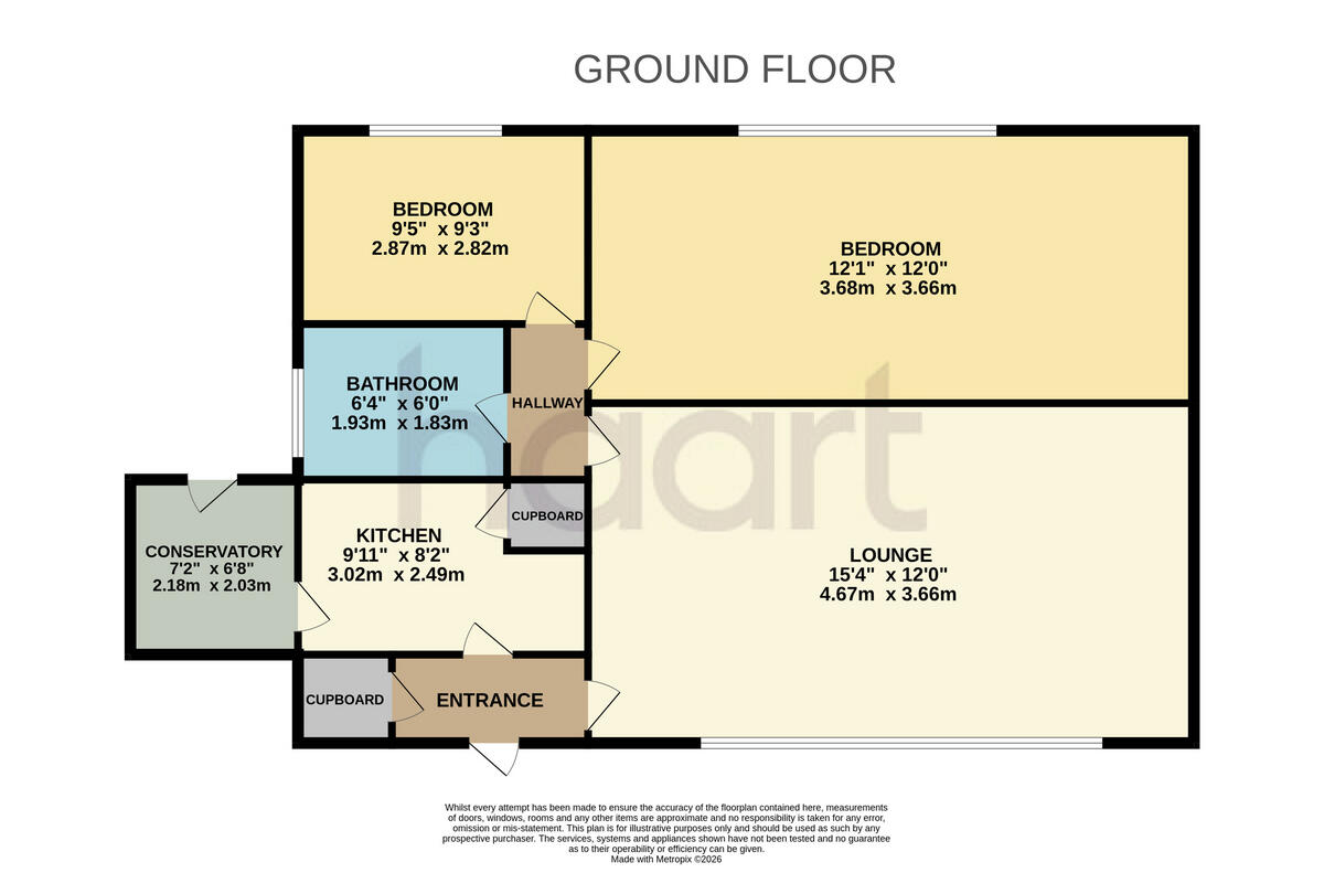 Cherry Tree Close, Dereham floorplan