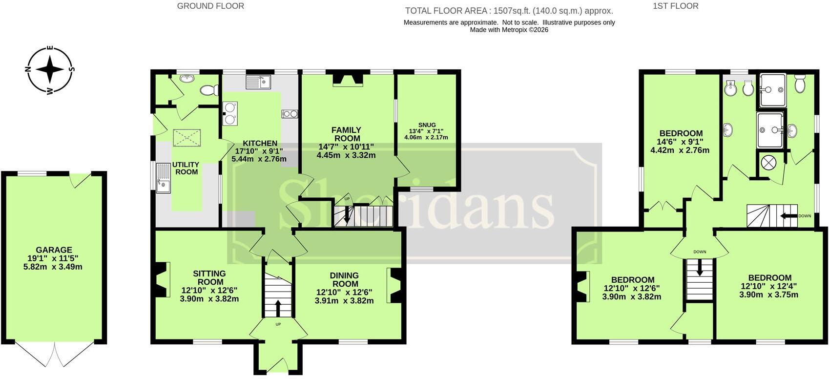 The Causeway, Hitcham, Ipswich floorplan