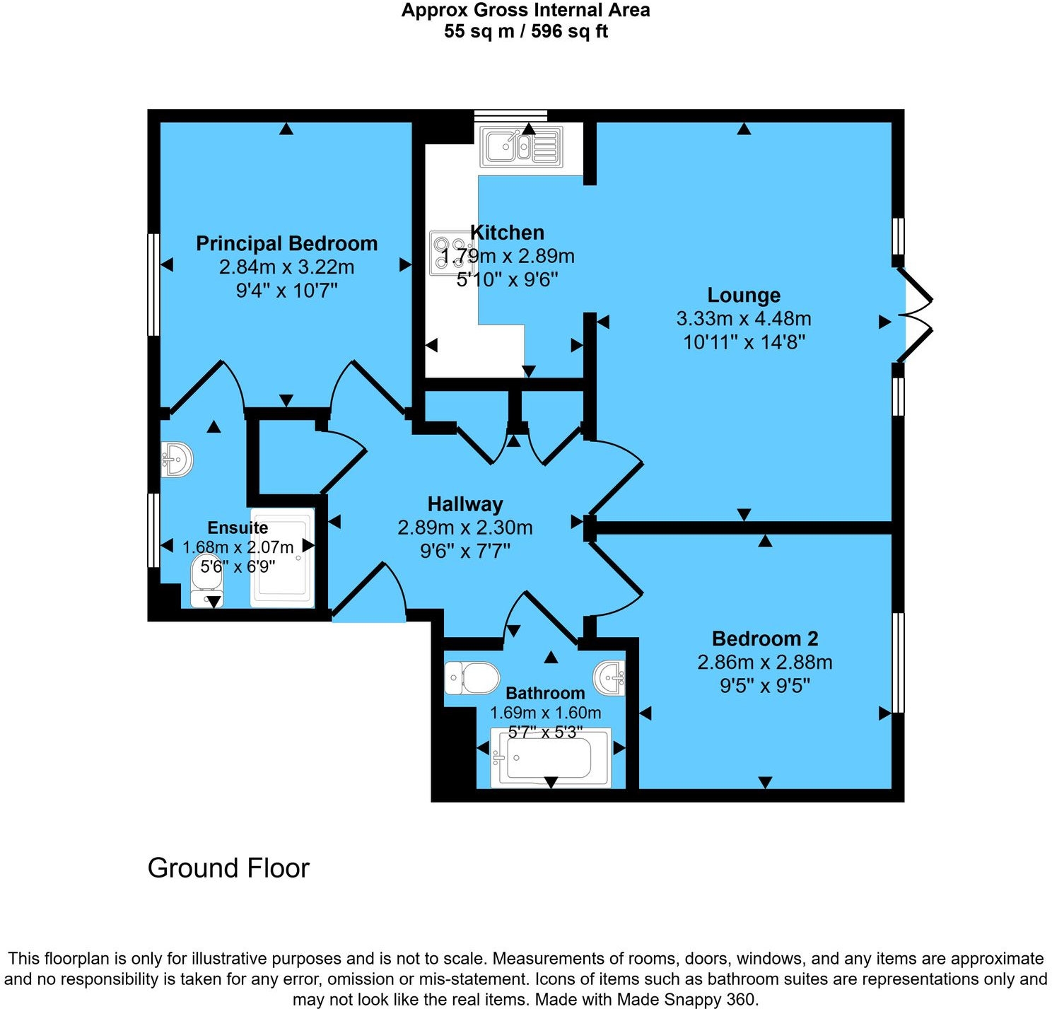 Philmont Court, Coventry, CV4 floorplan