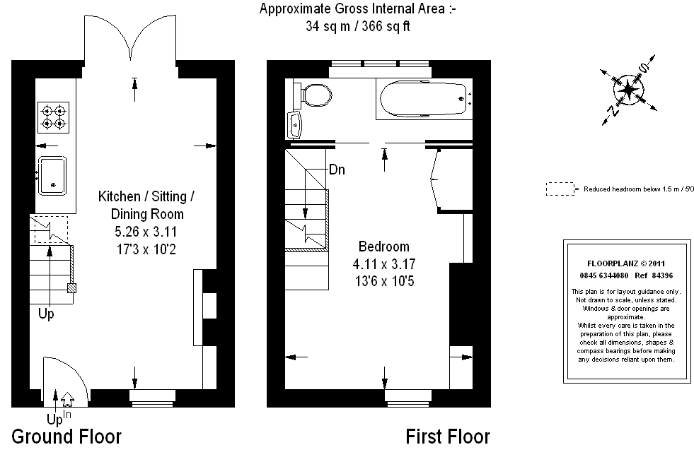 CARDIGAN STREET, OXFORD, OX2 floorplan