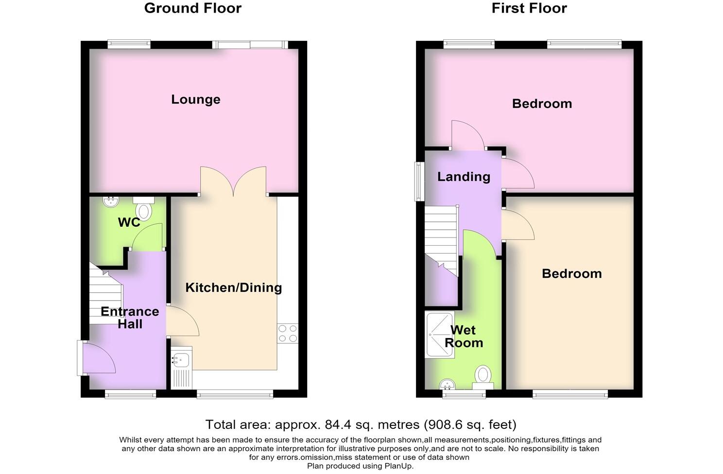 Exmouth Way, Burtonwood, Warrington, WA5  4JY floorplan