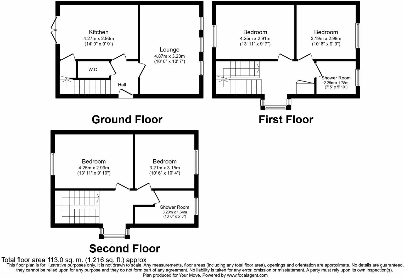 Cumberland Street, Portsmouth, Hampshire, PO1 floorplan
