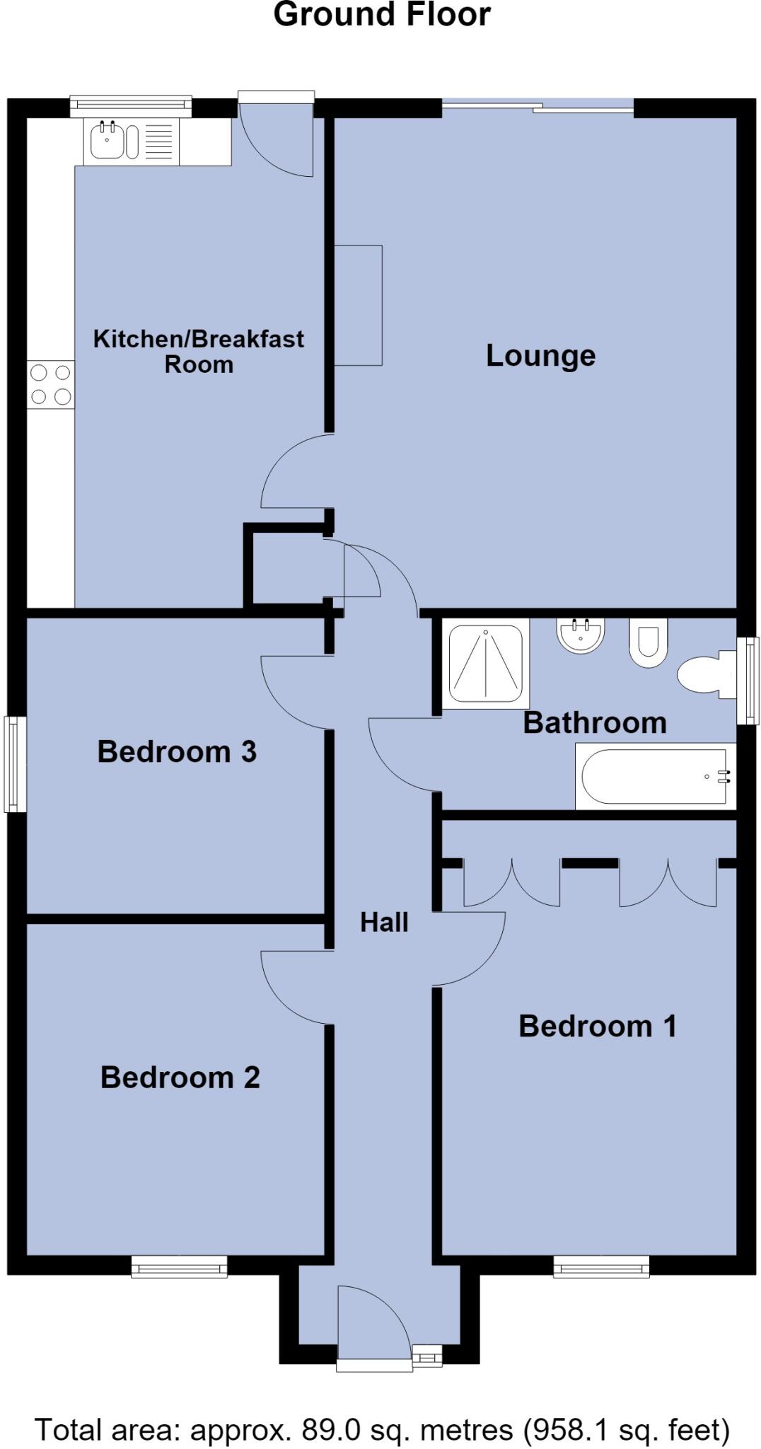 James Court, Ramsey, Huntingdon, PE26 1GR floorplan