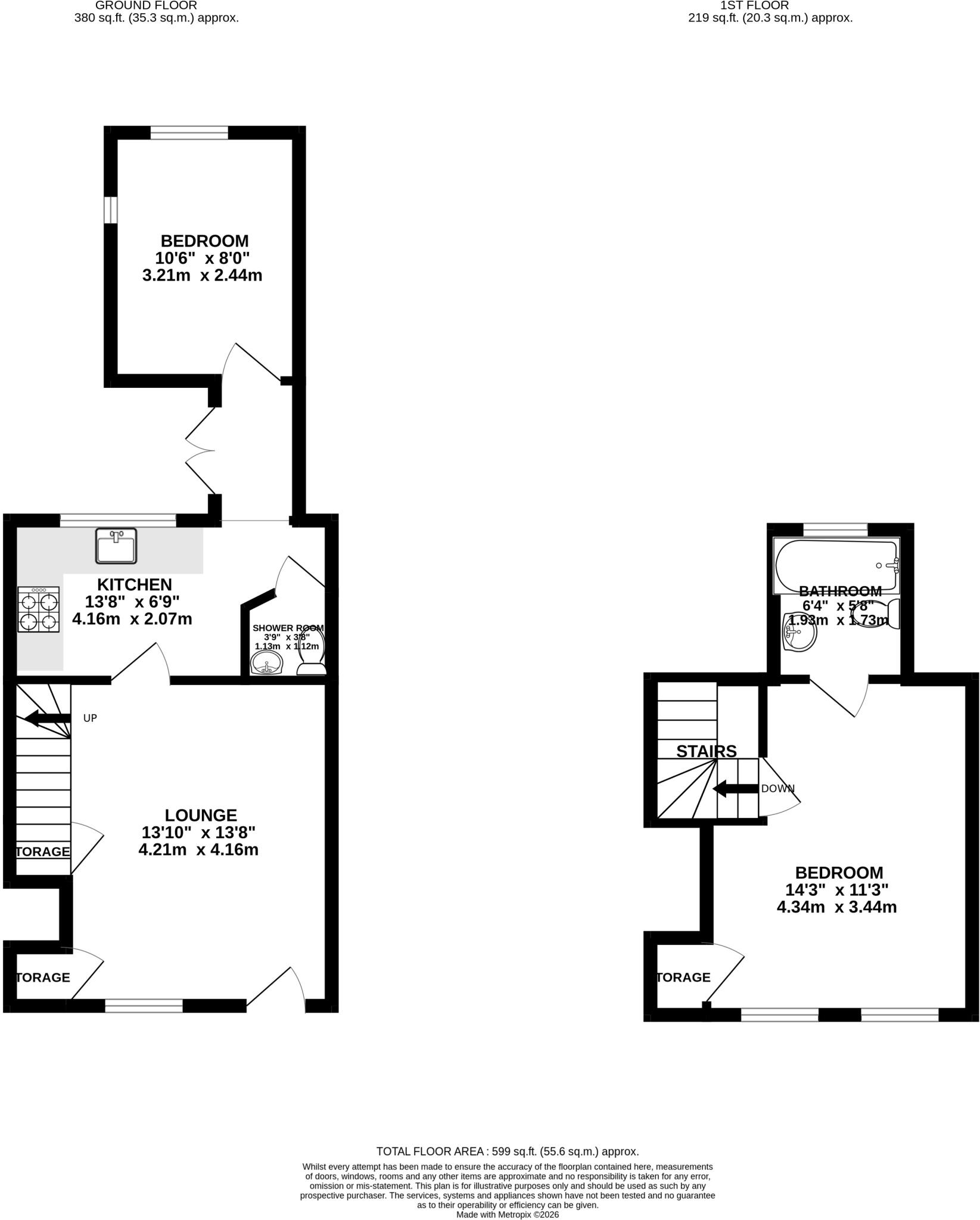 High Street South, Dunstable, Bedfordshire, LU6 floorplan