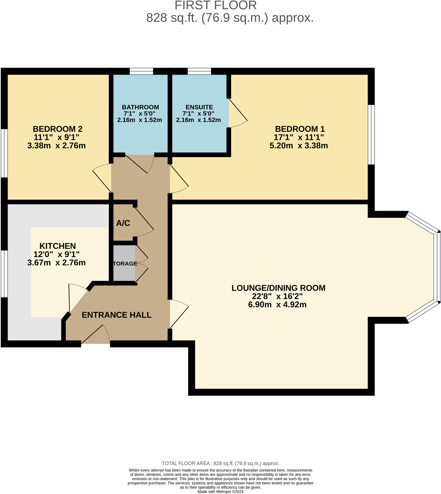 Eton Court, 43 Alumhurst Road, Bournemouth, Dorset, BH4 floorplan