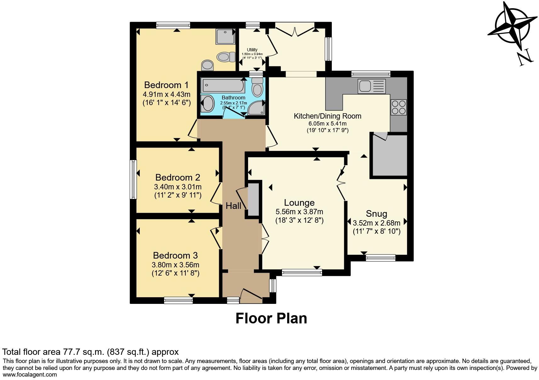 Ringwood Way, Pontefract, WF9 floorplan