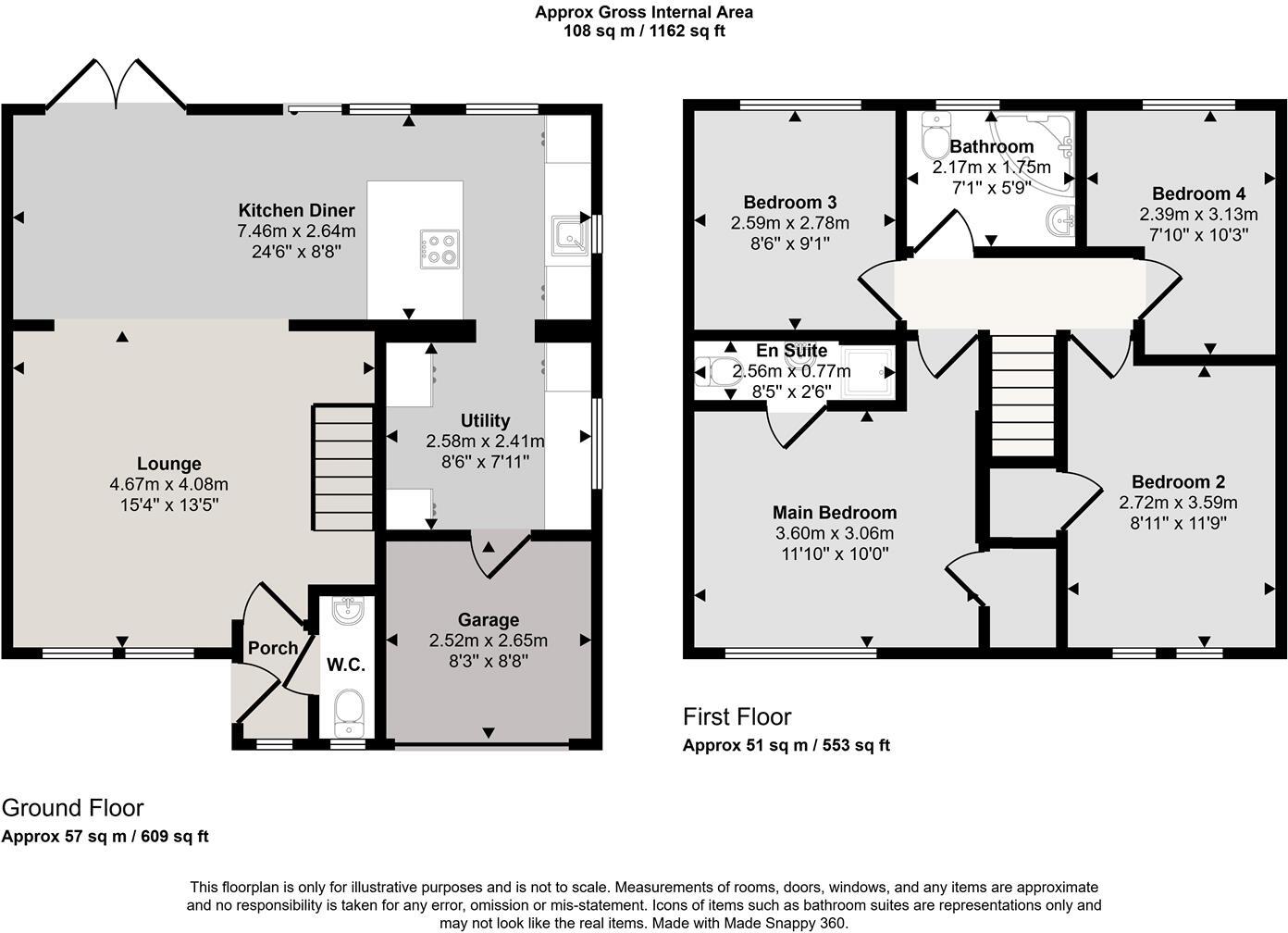 Croft Field, Silsden floorplan