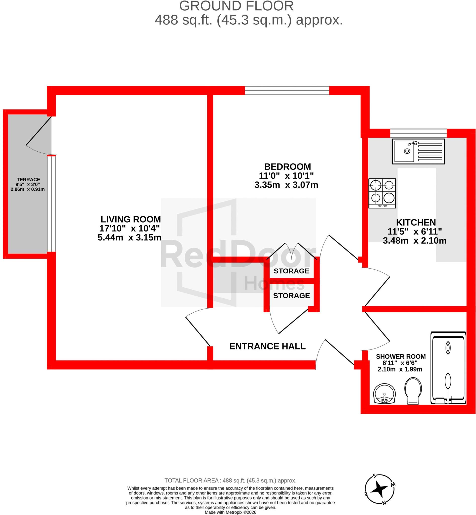 St. Margarets Street, Rochester floorplan