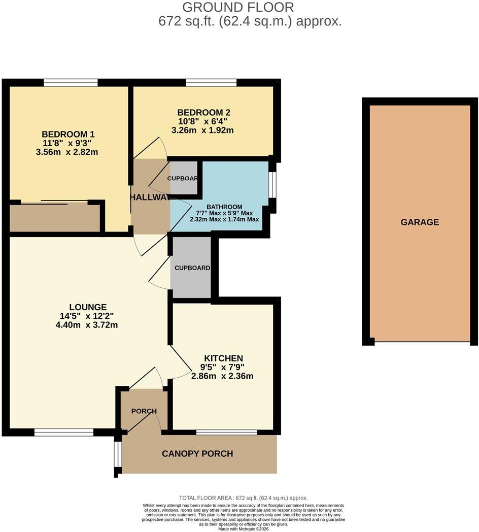 Harp Court, Abergele, LL22 floorplan