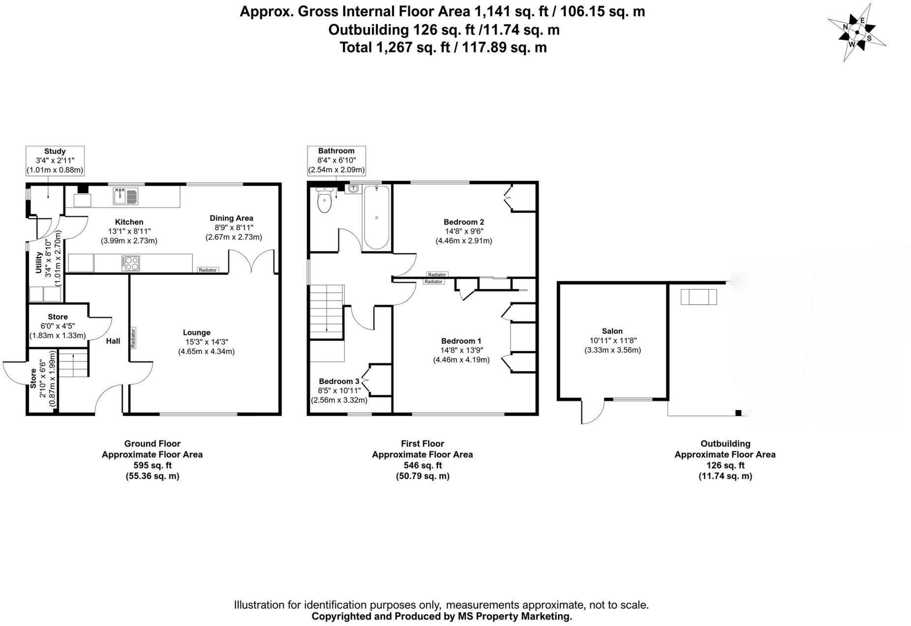 Viking Road, Acomb, YO26 floorplan