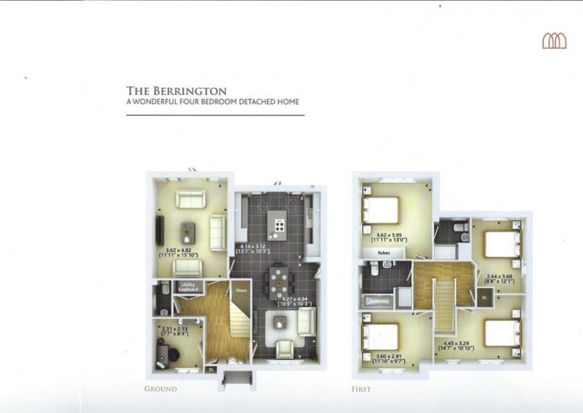 Dunnock Close, Holmer, Hereford floorplan