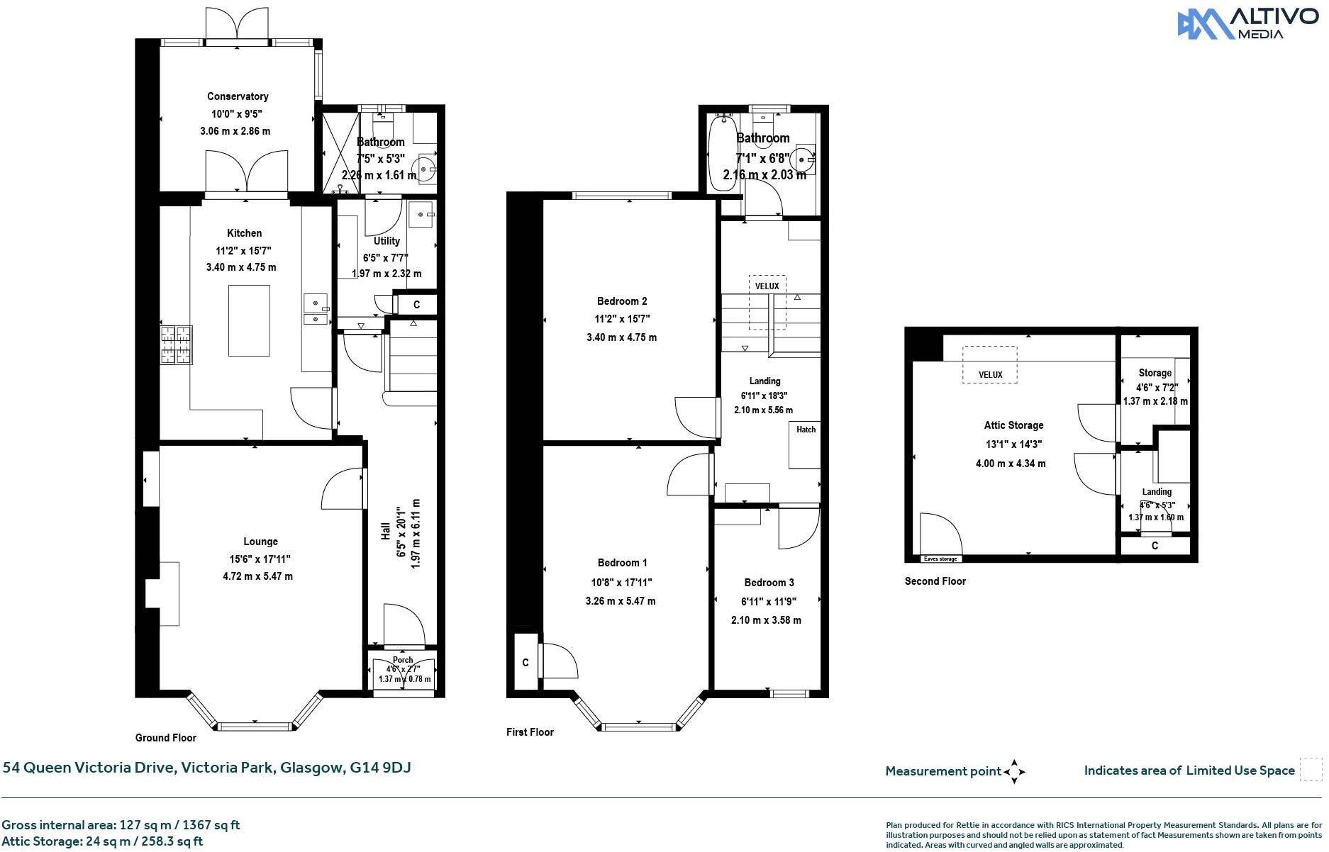 Queen Victoria Drive, Victoria Park, Glasgow floorplan