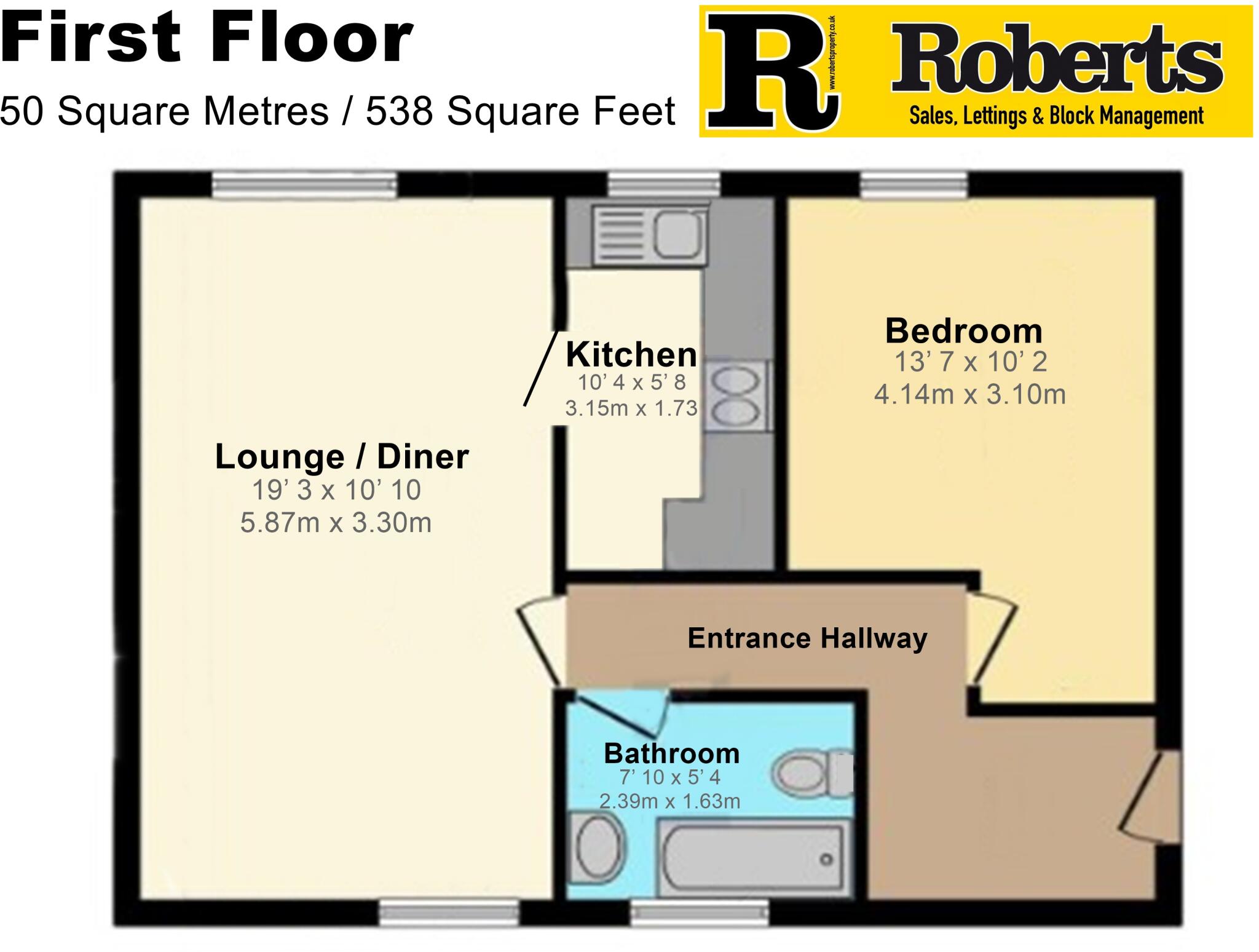 Quarry Chase, Poole Road, Bournemouth floorplan