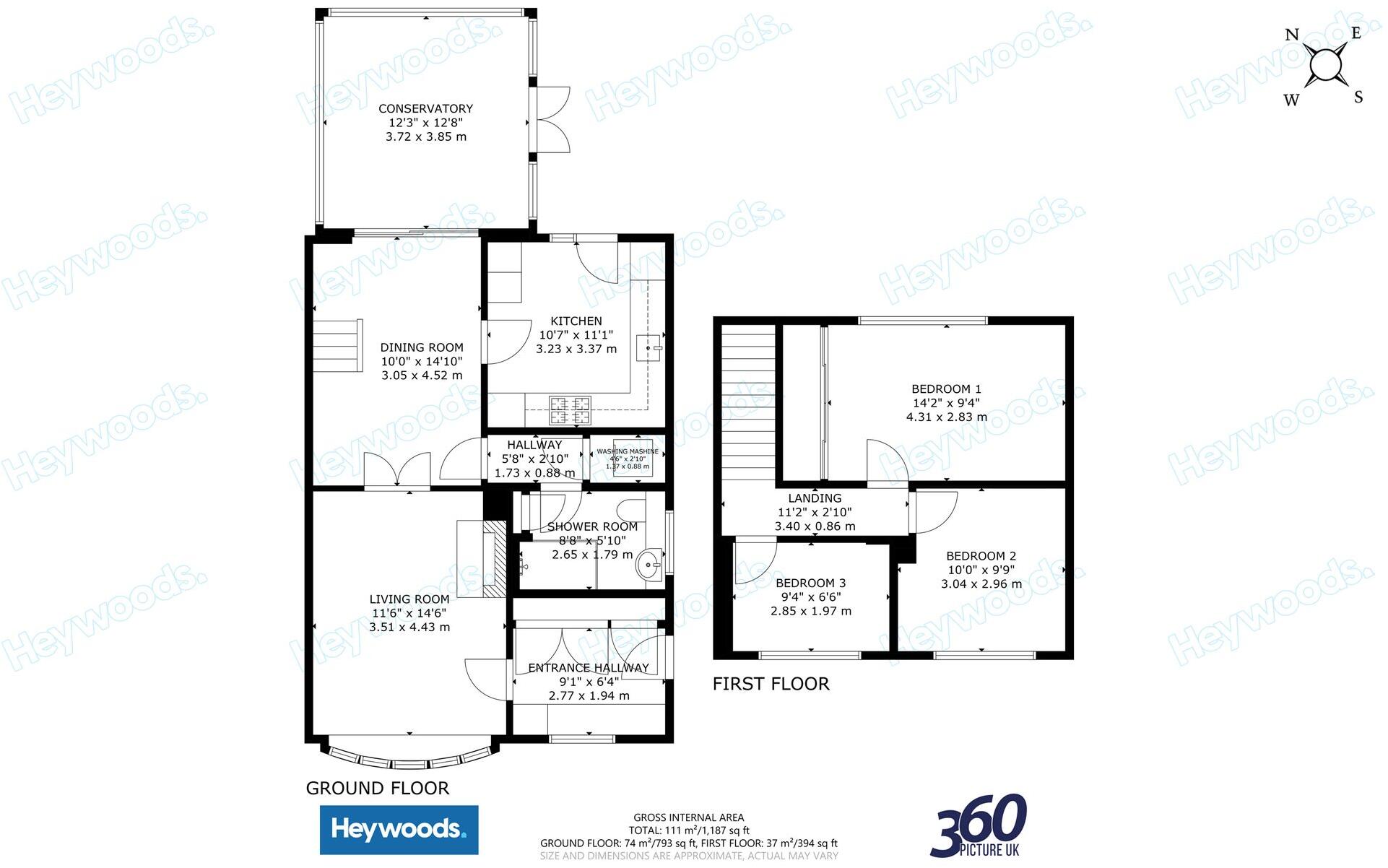 The Bridle Path, Madeley, CW3 floorplan