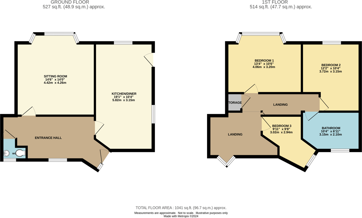 Pilford Heath Road, Wimborne, BH21 floorplan