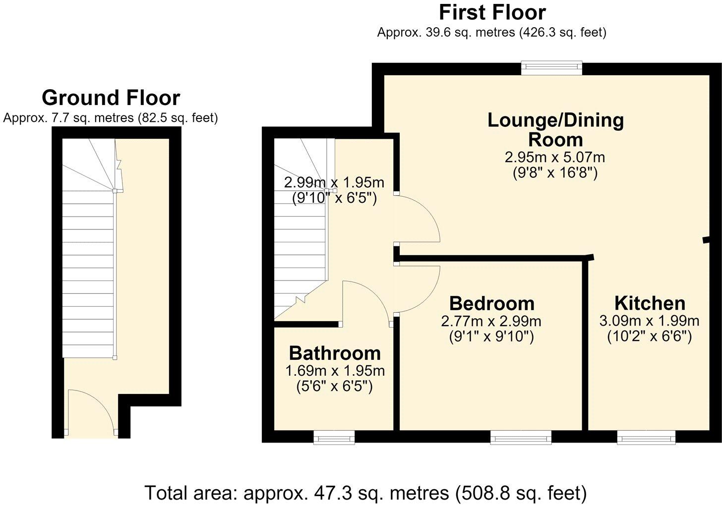 Larchfield Close, Royton, Oldham, OL2 floorplan