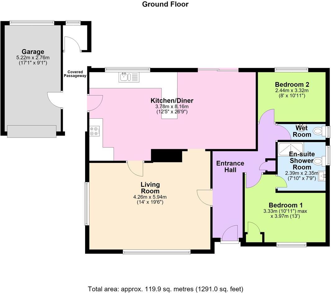 Peterchurch, Hereford floorplan