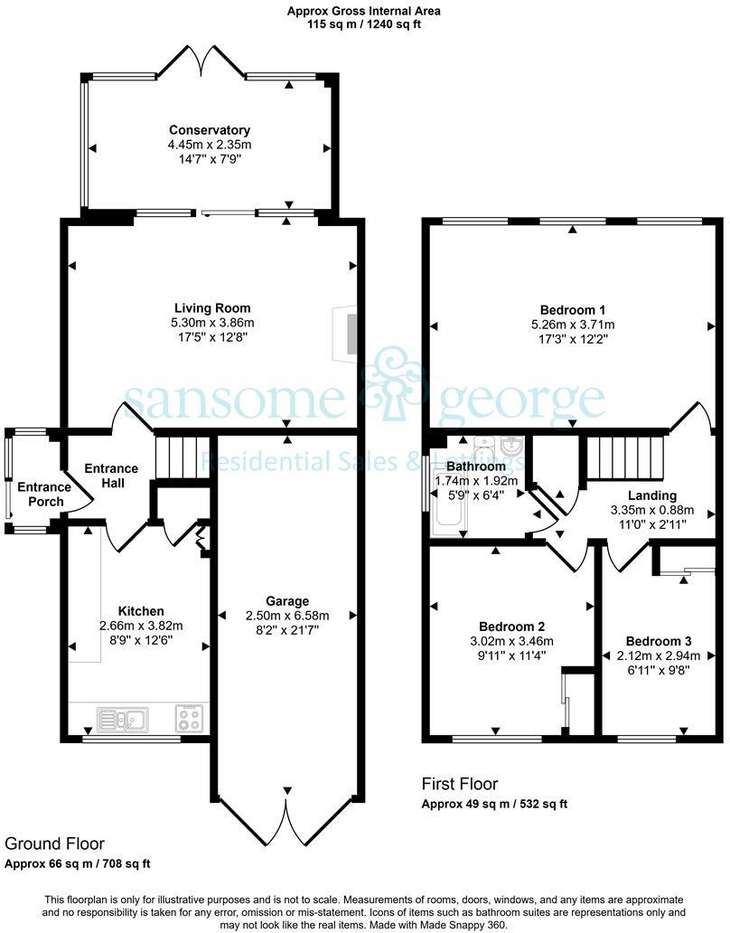 Walnut Way, Tilehurst, Reading floorplan