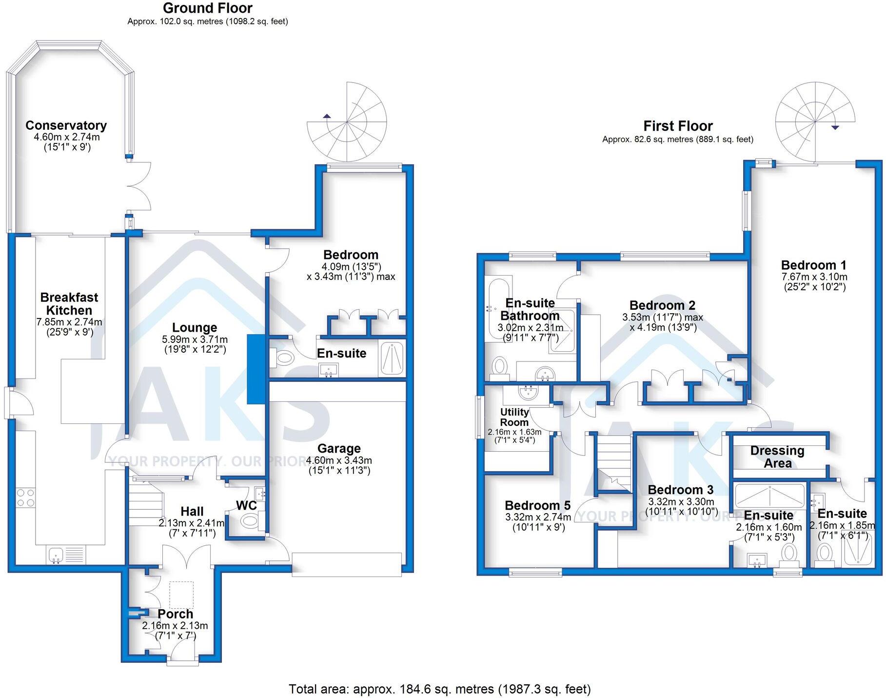 Kernel Close, Littleover, DE23 floorplan