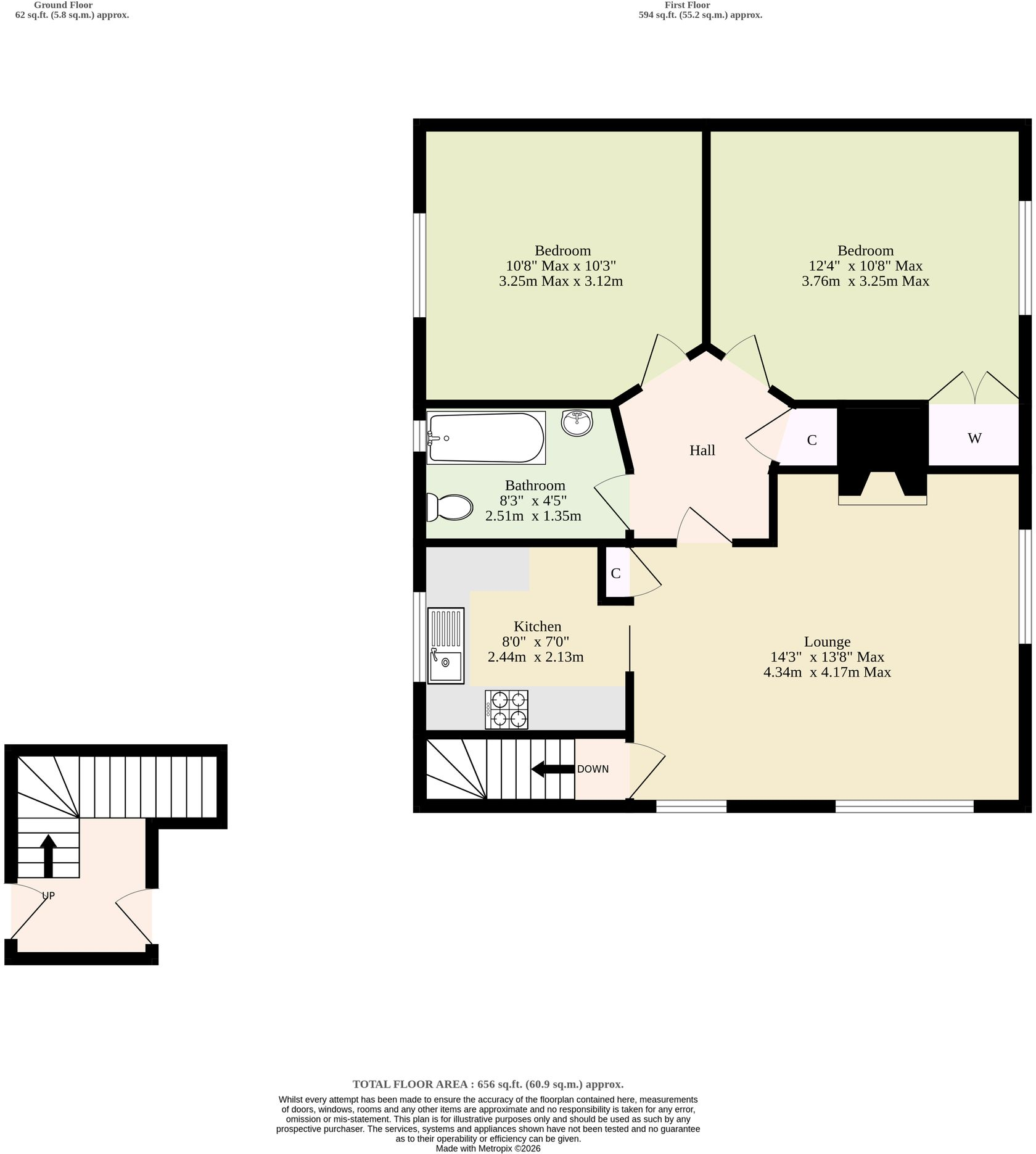 Rider Haggard Road, Heartsease floorplan