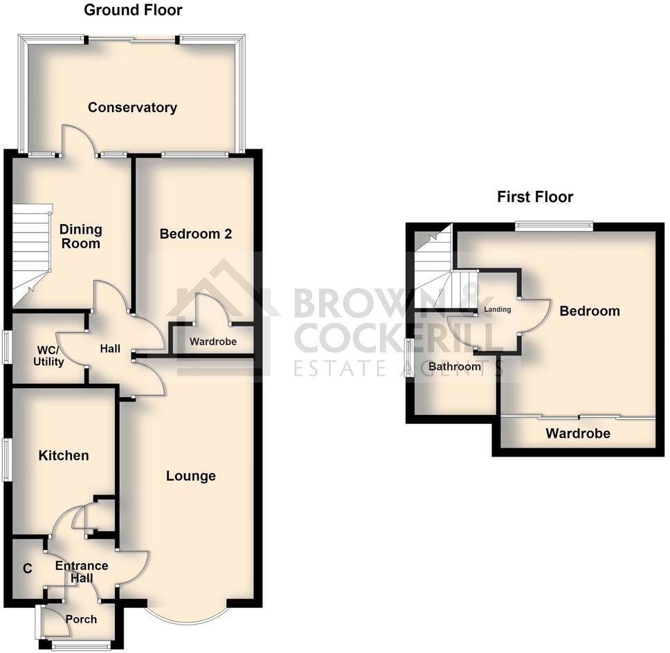 Montague Road, Woodlands Estate, Rugby, CV22 floorplan
