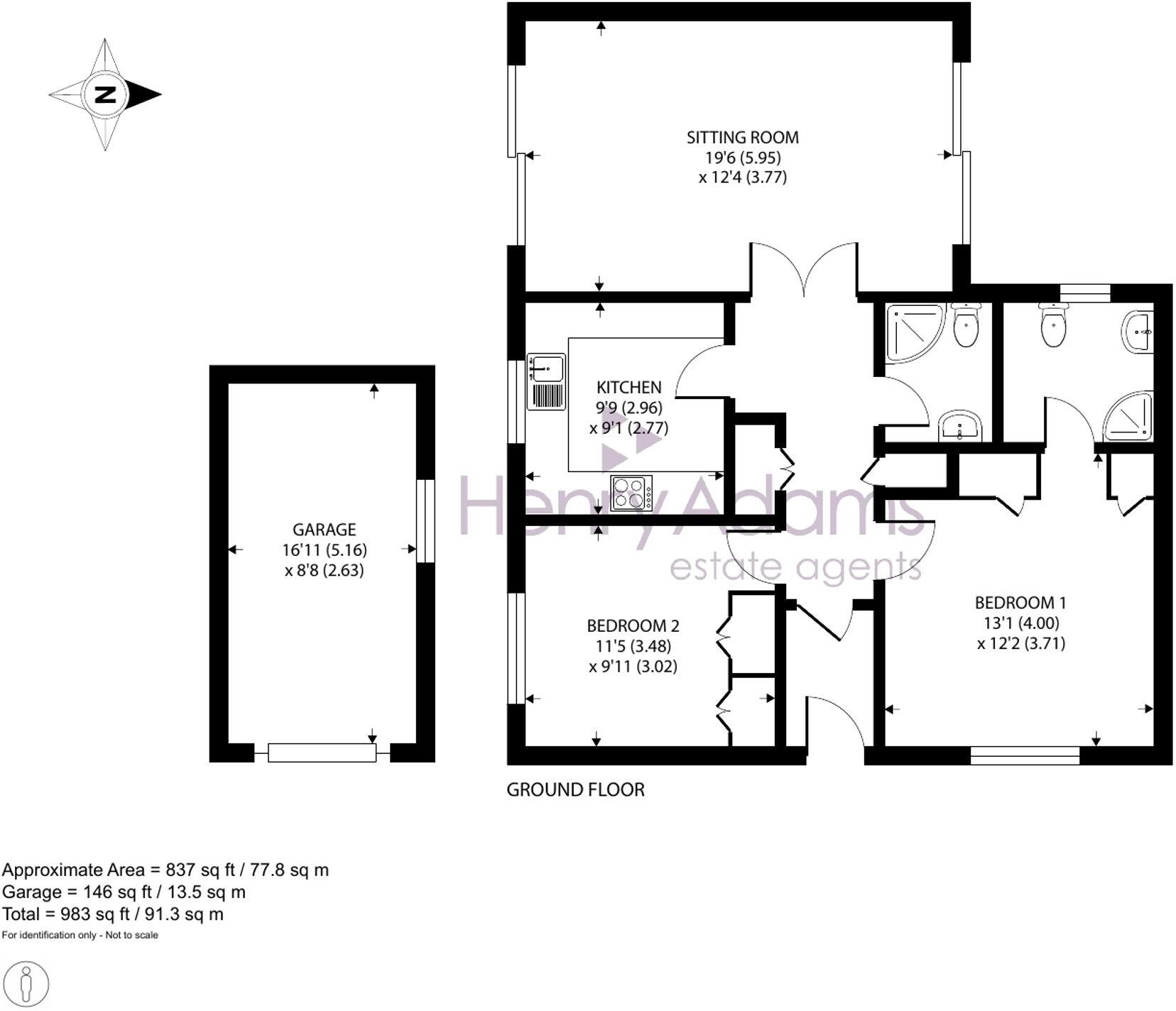 Selham Close, Chichester, PO19 floorplan