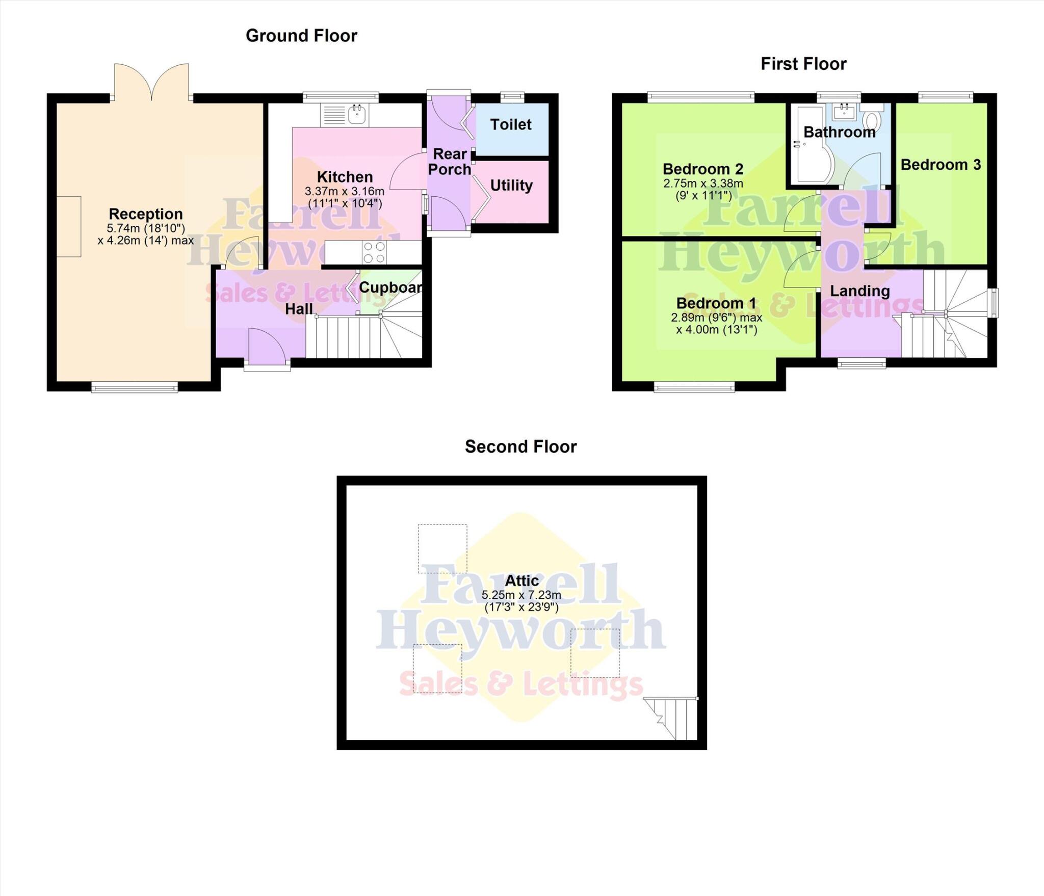 Grizedale Crescent, Ribbleton, Preston floorplan