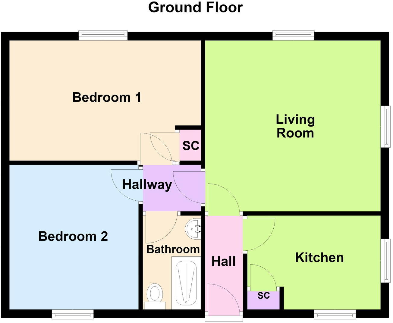 Chesil Walk, Corby, NN18 0DL floorplan