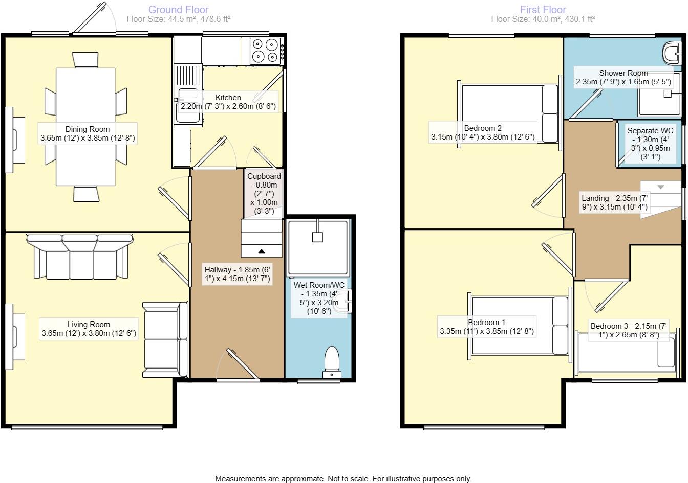 Hawkhill Drive, Leeds, West Yorkshire, LS15 floorplan