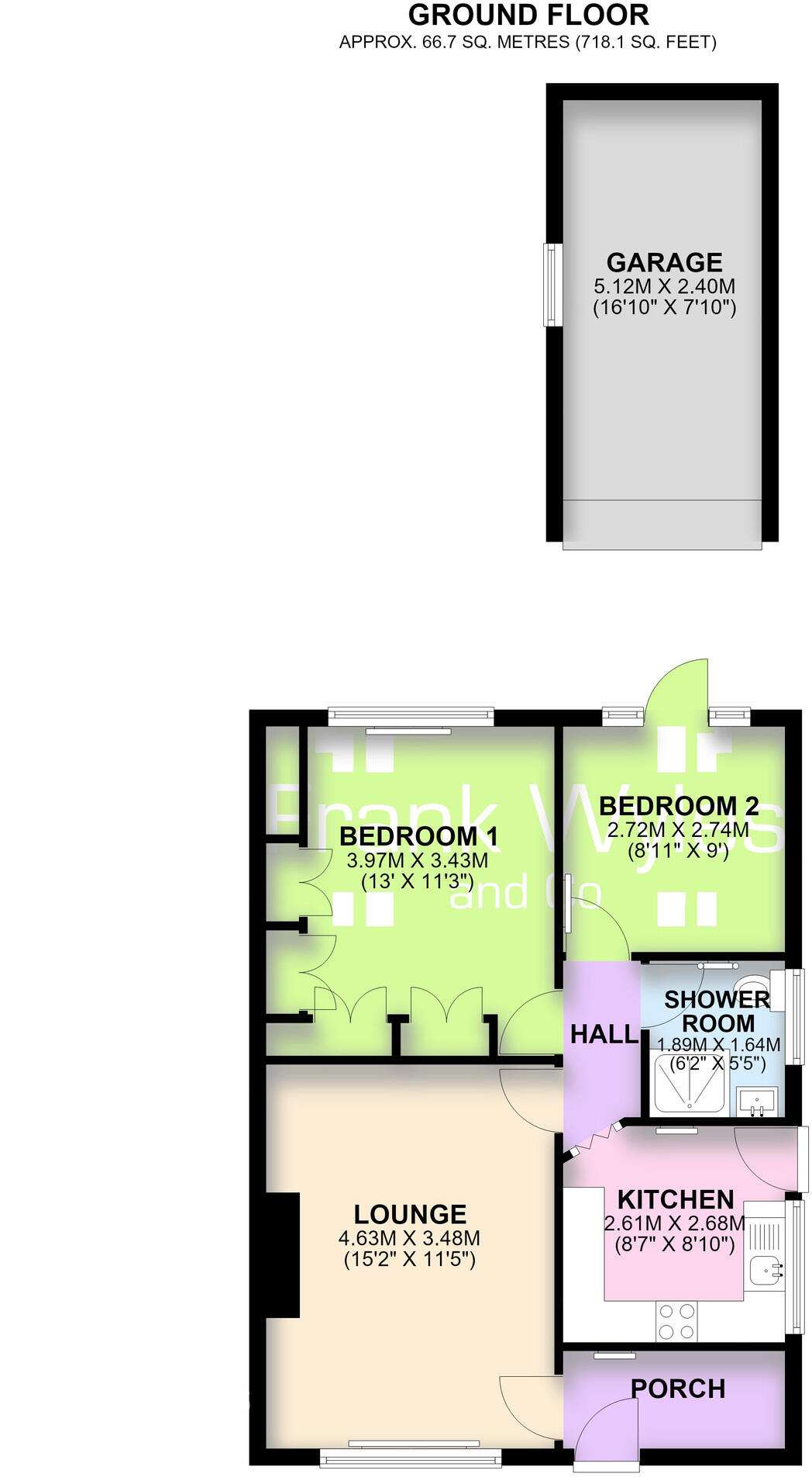 Calder Avenue, Freckleton, Preston, Lancashire floorplan
