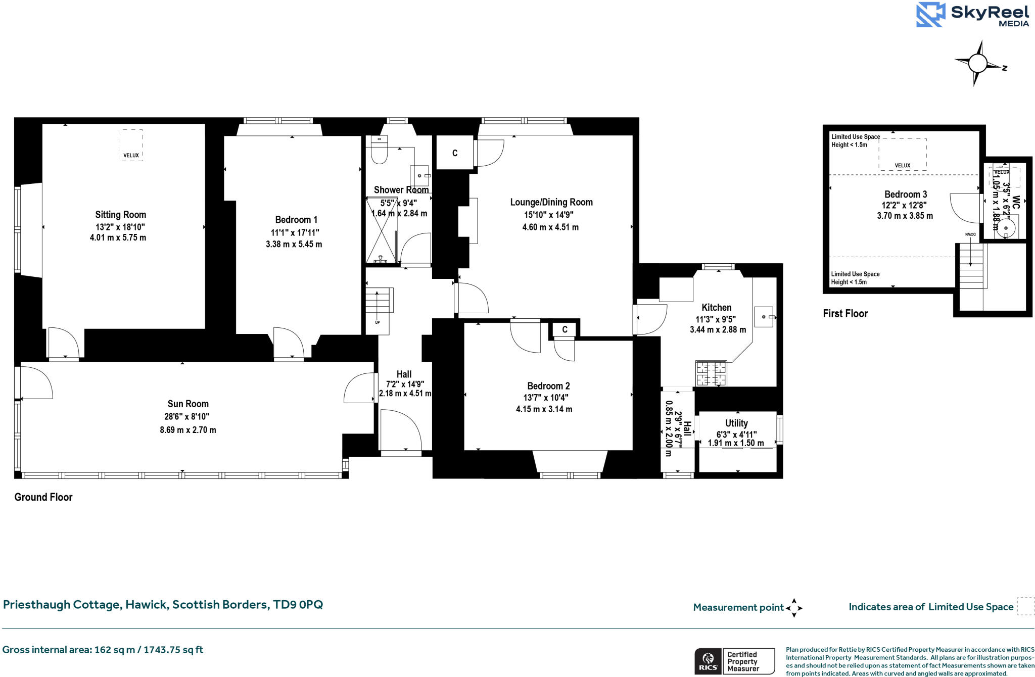 Hawick, Scottish Borders floorplan