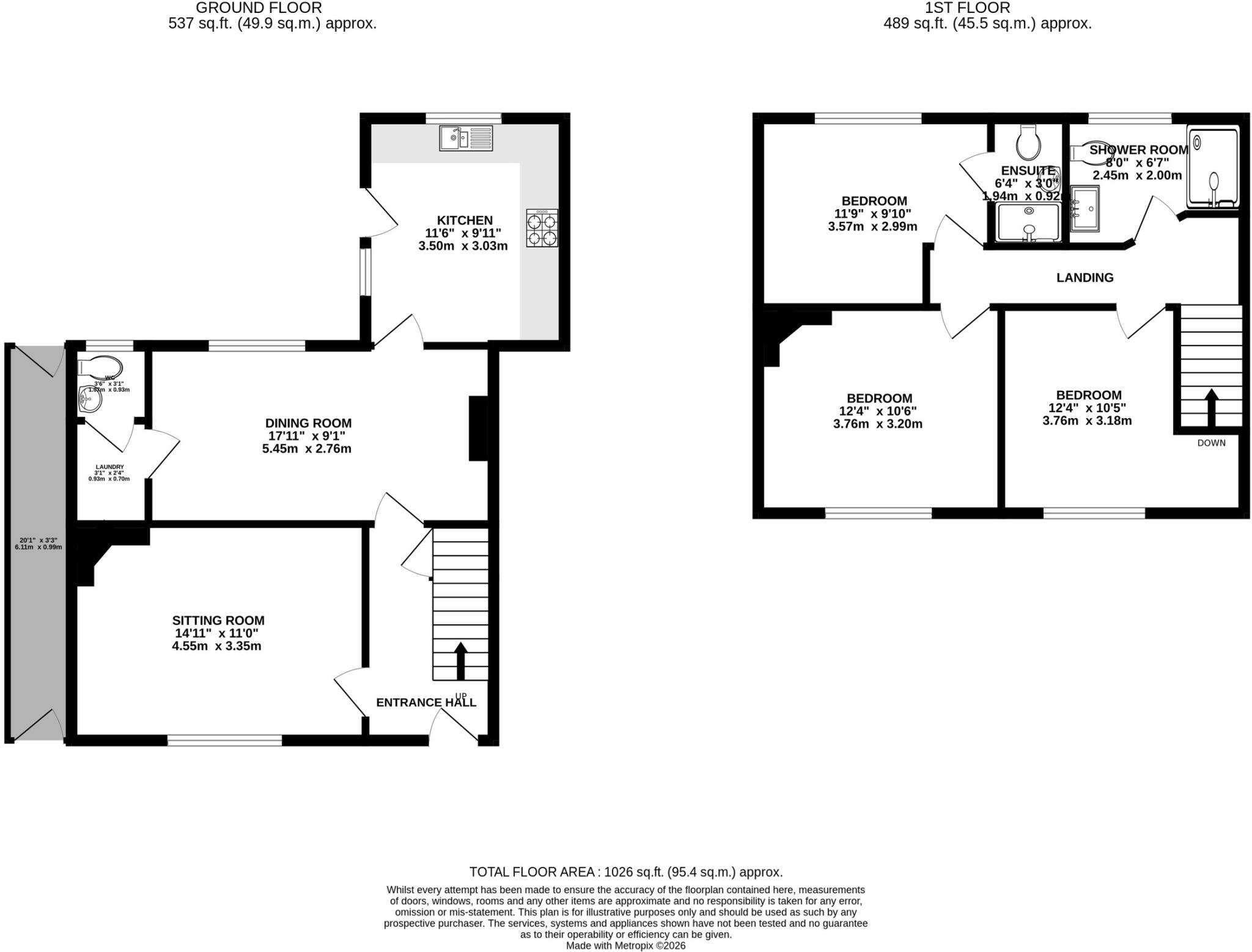 Kirkham Street, Somerton floorplan