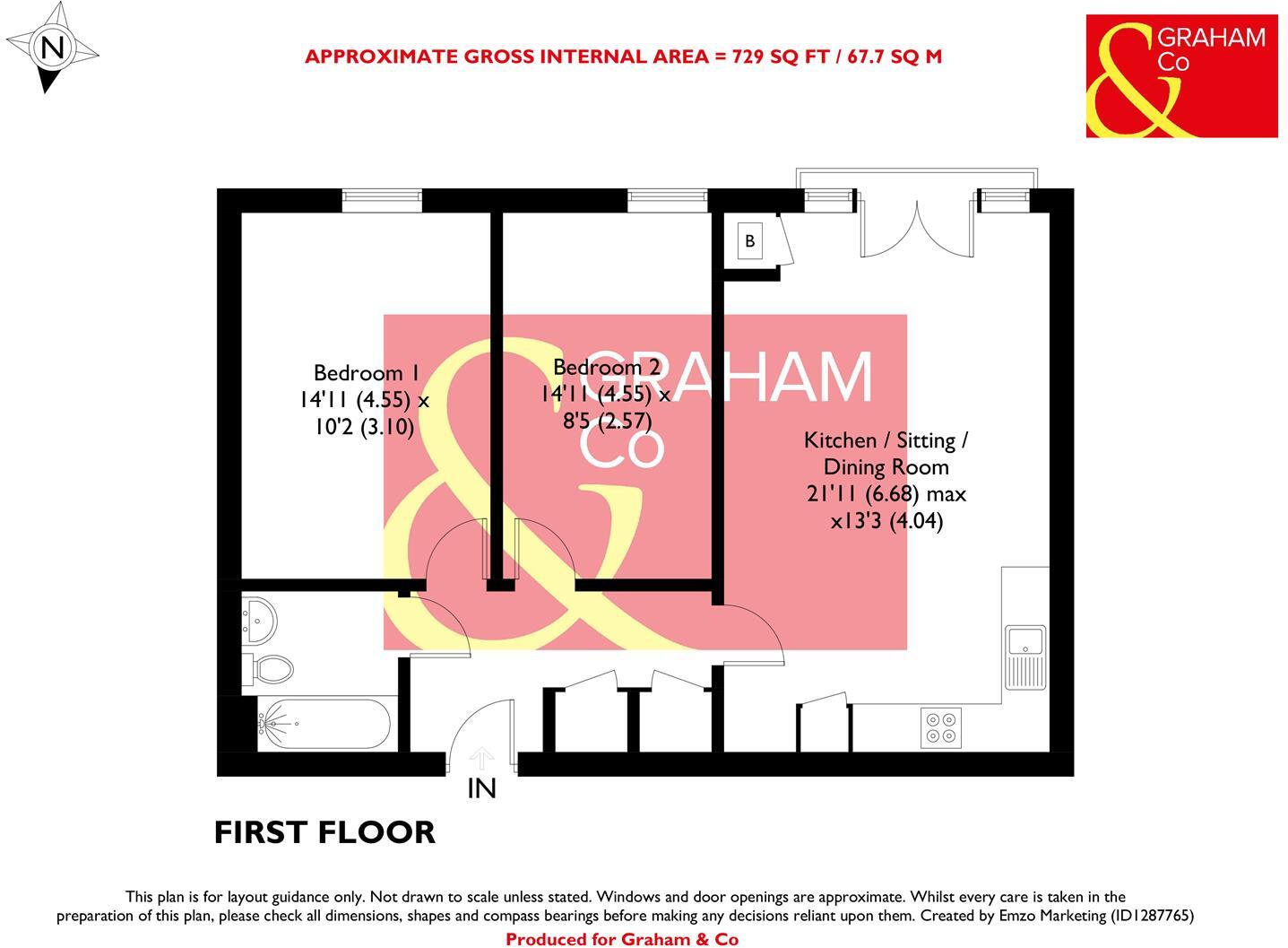 Hawthorn Avenue, Andover floorplan