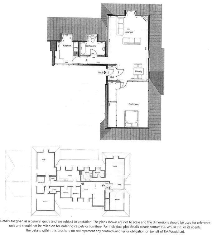 9 Stafford Vere Court, The Broadway, Woodhall Spa floorplan