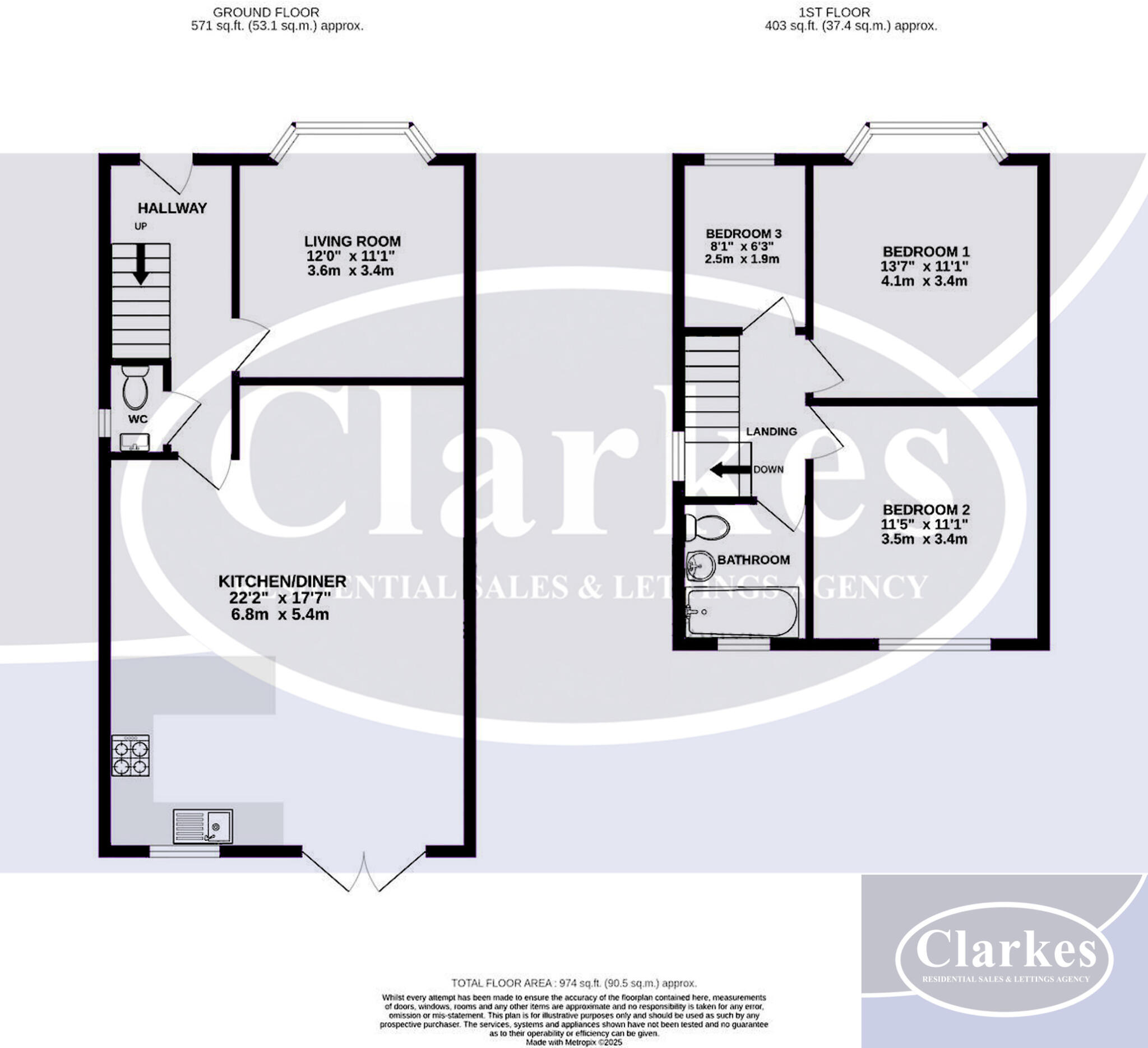 Firbank Road, Bournemouth floorplan