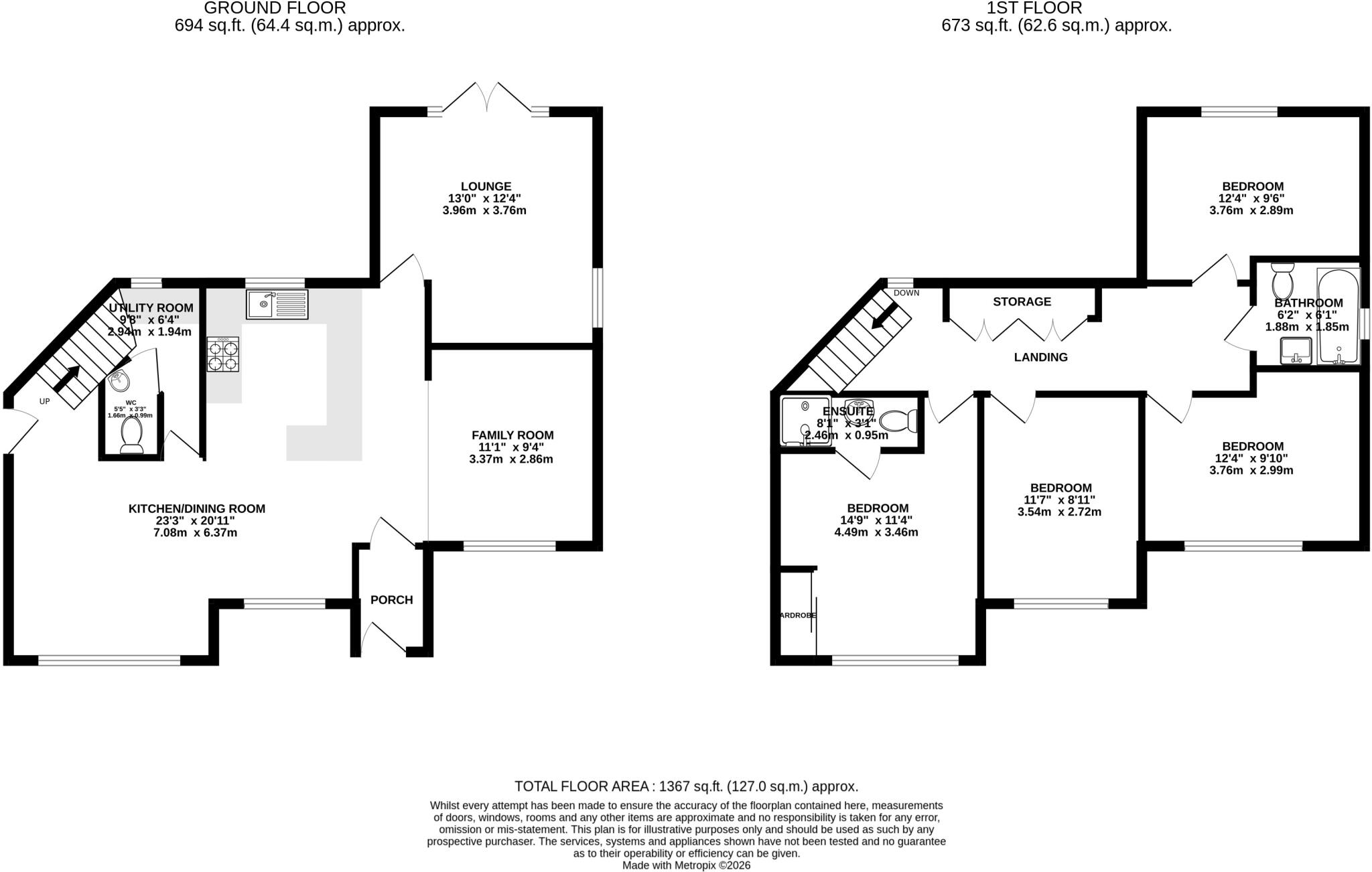 Marshalswick Lane, St. Albans, Hertfordshire, AL1 floorplan