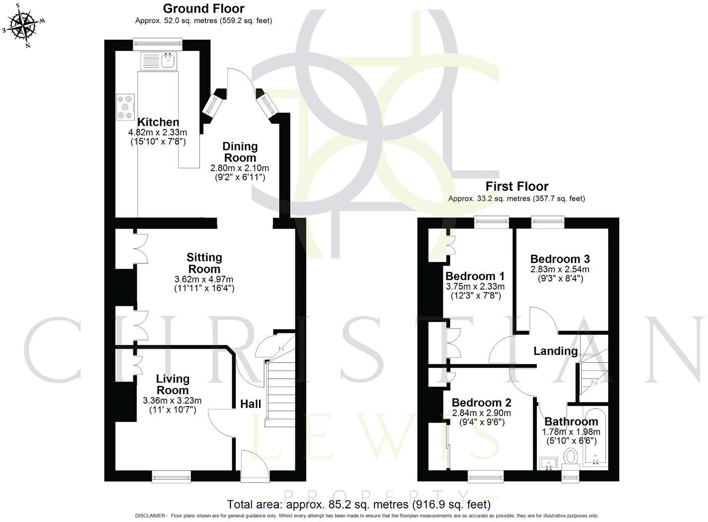 Pershore Road, Evesham floorplan