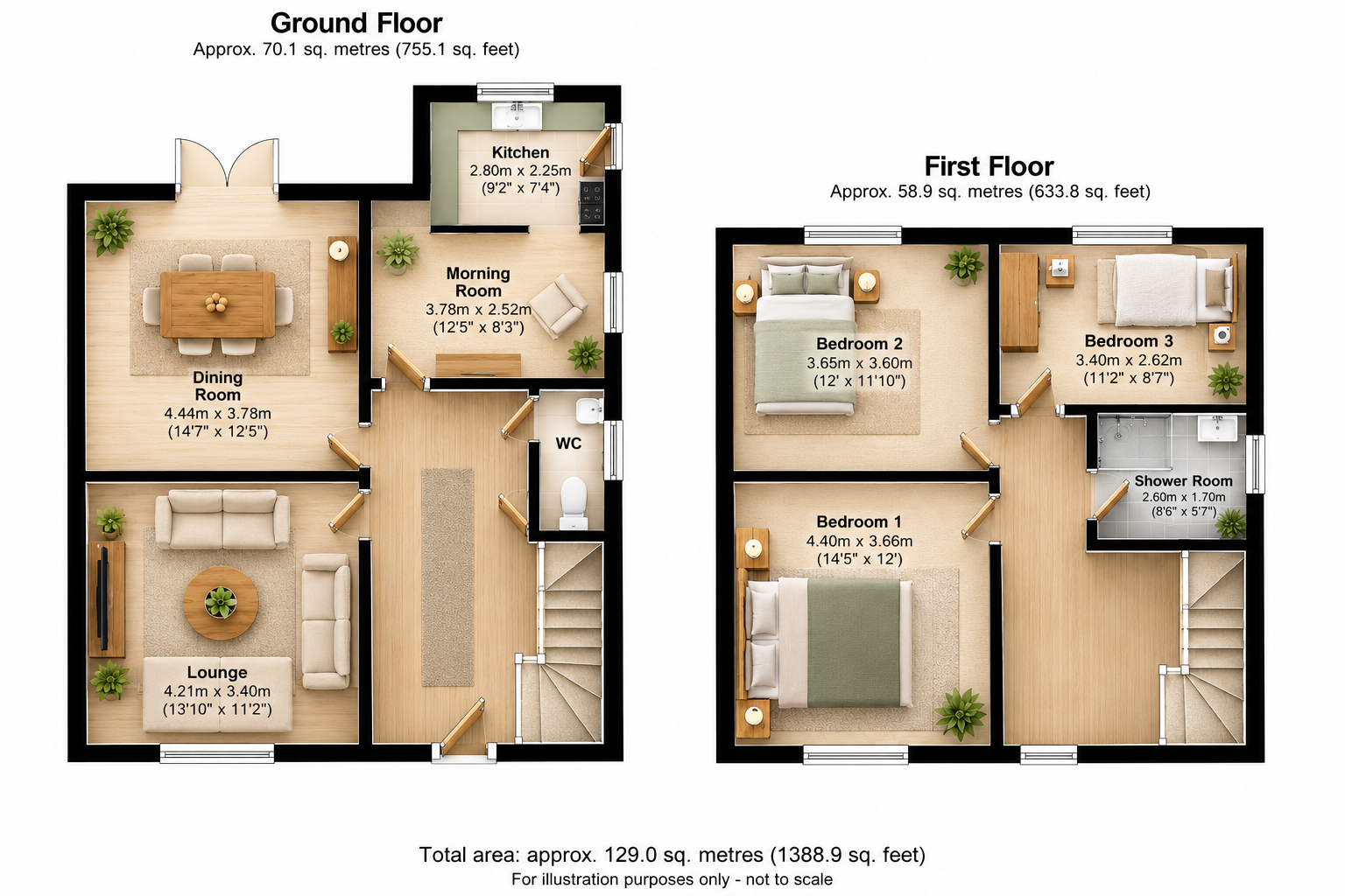 Border Road, Wirral, CH60 floorplan