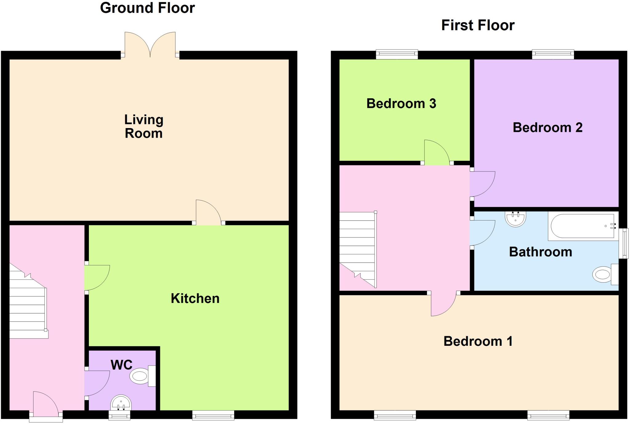 Garratt Way, Thorne, Doncaster, DN8 floorplan