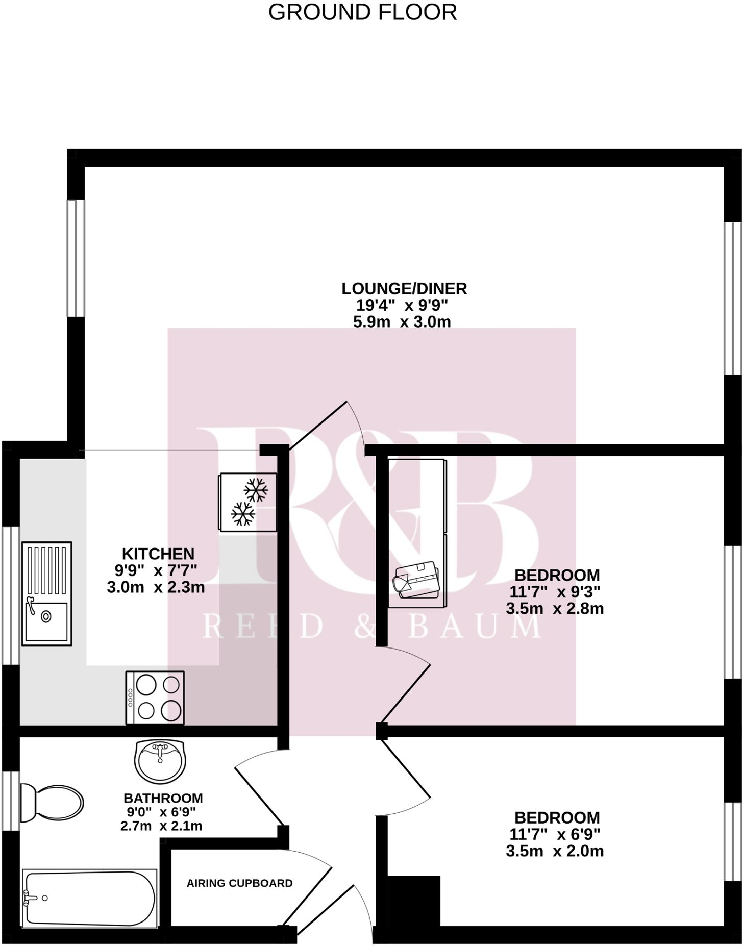 Marigold Lane, Mountsorrel, LE12 floorplan