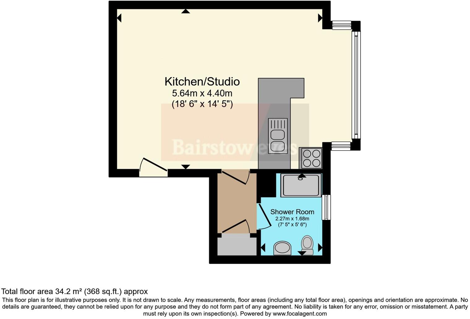 Warham Road, South Croydon, CR2 floorplan