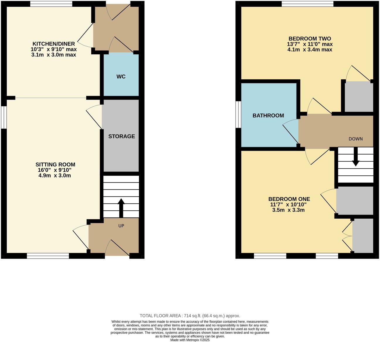 Primrose Close, East Leake floorplan