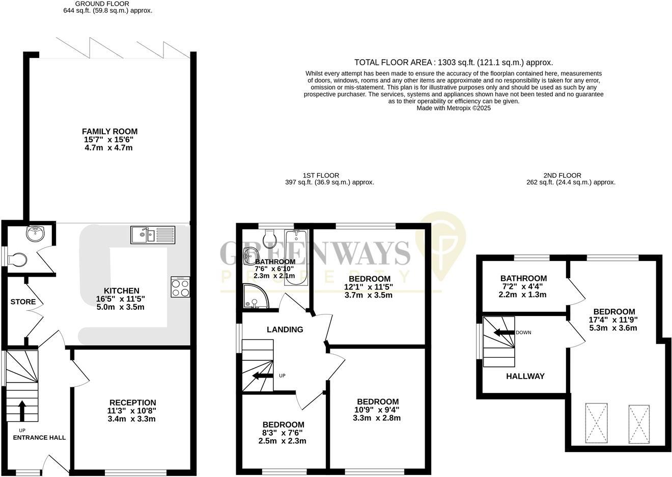 Priory Road, Burgess Hill floorplan