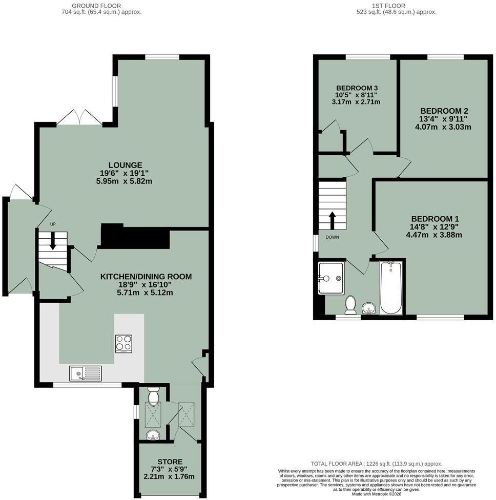Orchard Close, Chalgrove floorplan