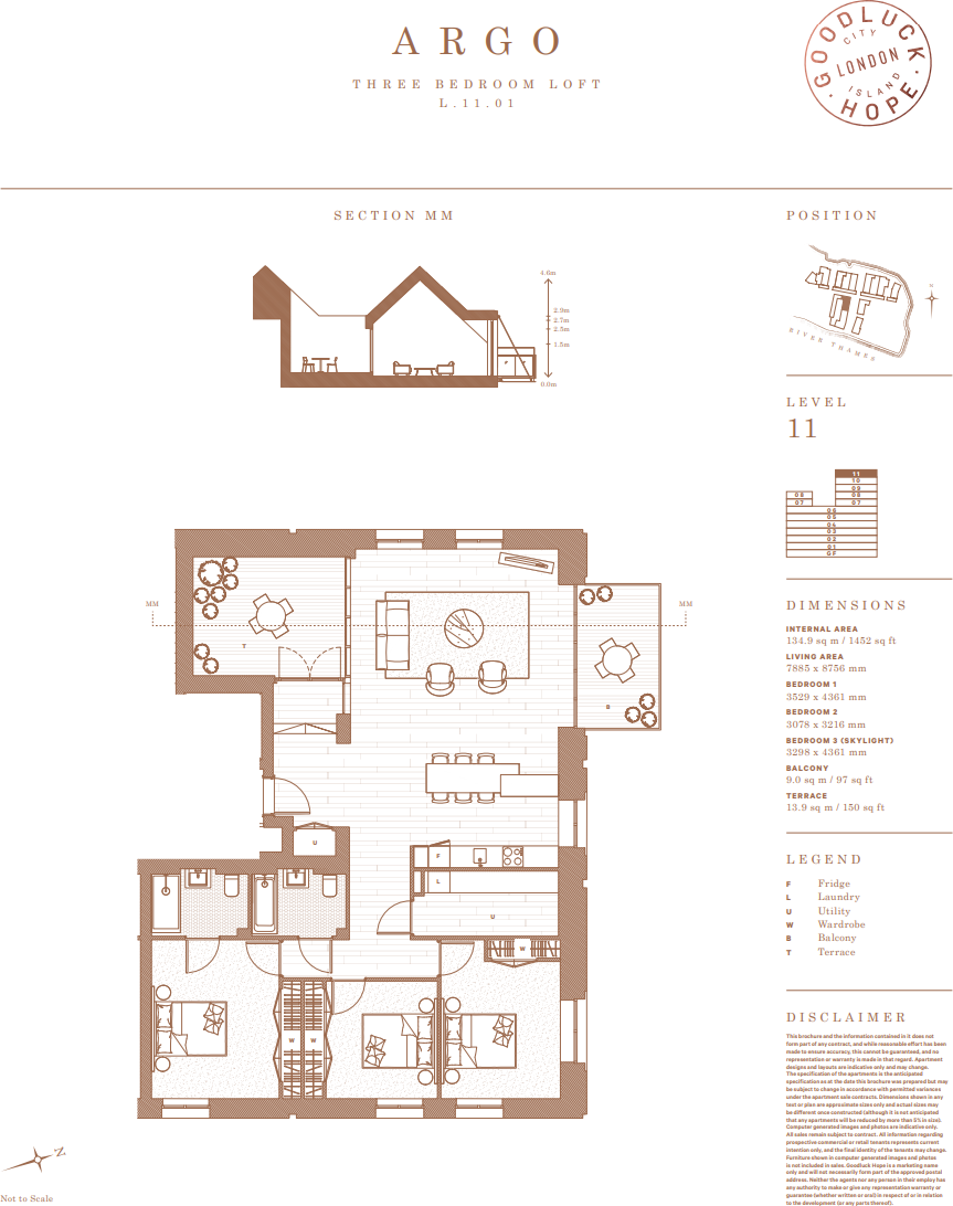 Goodluck Hope, Orchard Place, London, E14 floorplan