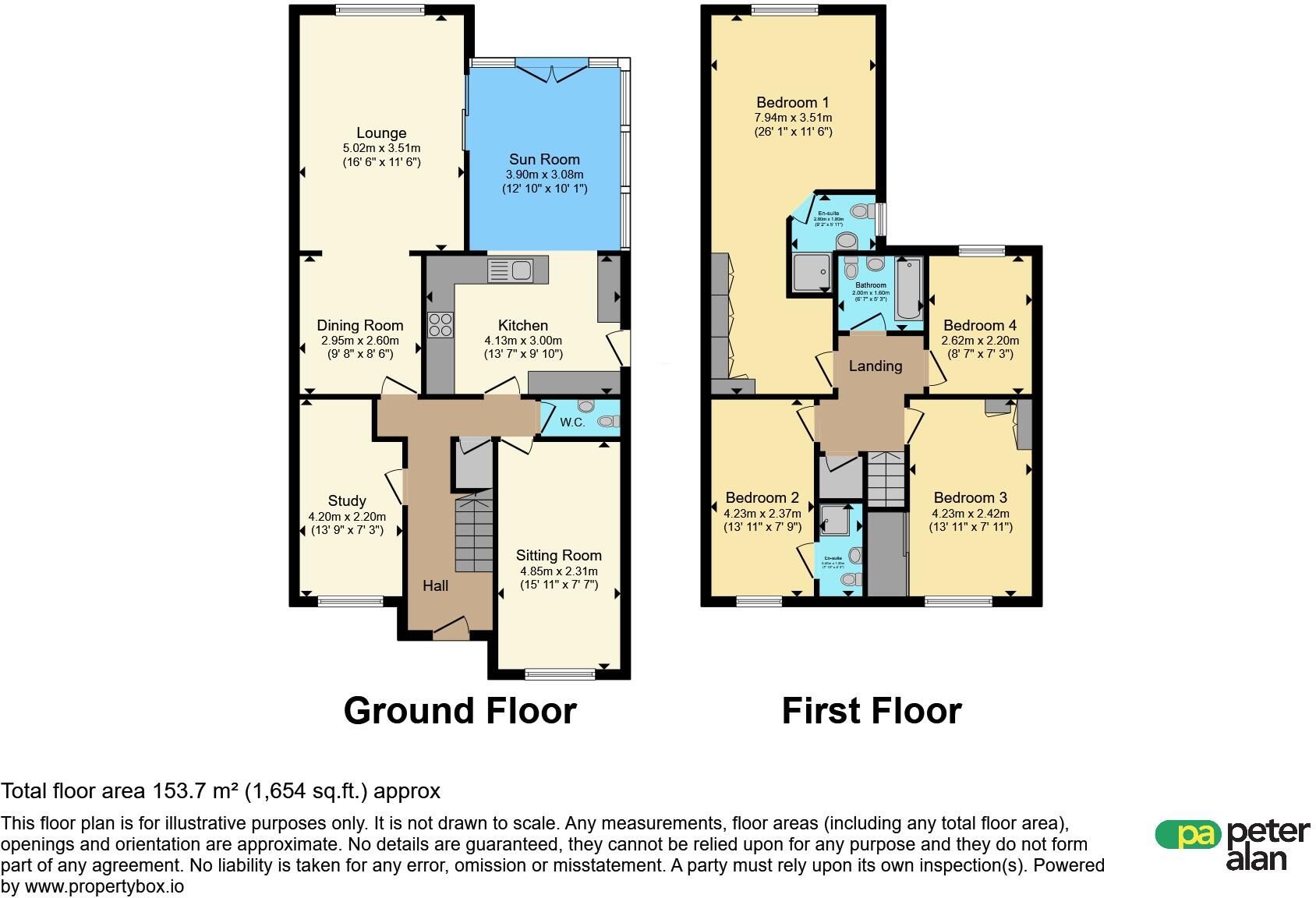 Sibrwd Y Dail, Pen-Y-Fai, Bridgend floorplan
